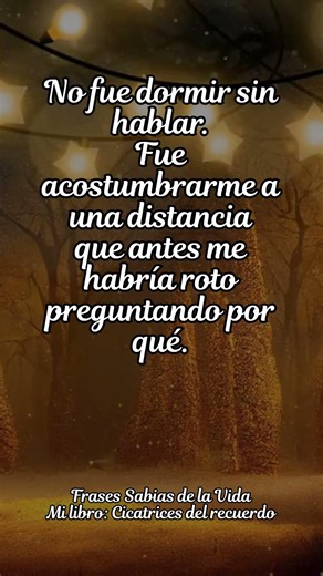 Acostumbrarse a la distancia también duele | Golpe fuerte