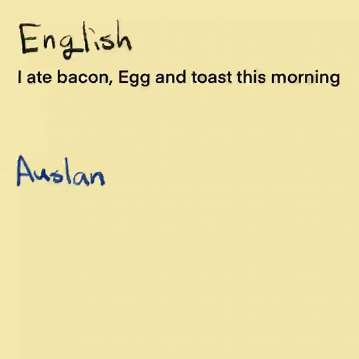 English: I ate bacon, egg and toast this morning.Auslan1: This morning bacon egg toast I eatAuslan2: Today breakfast what? Bacon egg toast#auslan #australiansignlanguage #signlanguage #deaf #hardofhearing #australia #WA #westernaustralia #morning #breakfast #bacon #egg #toast #what #eat #today