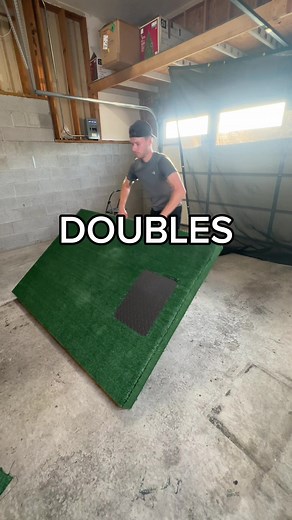 DIY Indoor Golf Hitting Mat & Putting Green Construction