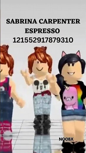 Sabrina Carpenter Espresso Active Roblox Music 2025 #roblox #shorts #robloxedit #musiccode