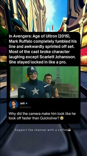 Mark Ruffalo's Super Speed Exit