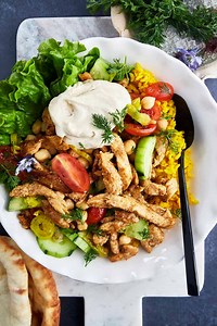 Sheet Pan Chicken Shawarma | Food Dolls