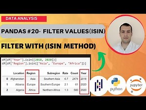 Exploring Data with Pandas #20: Mastering the .isin() Function