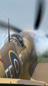 The glorious startup sound of the Rolls-Royce Merlin. Is this one of aviation‘s greatest sounds? 🔥 #Spitfire #SupermarineSpitfire #Merlin #Warbird | Turn 'n' Burn