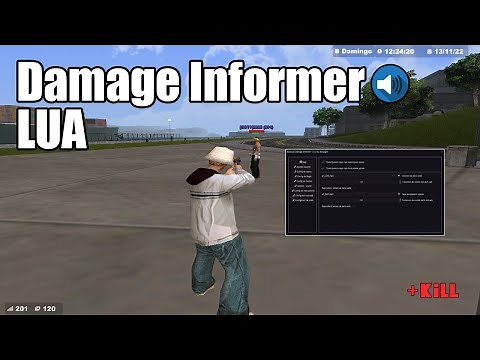 [LUA] Damage Informer / Hitmarker - SAMP 0.3.7