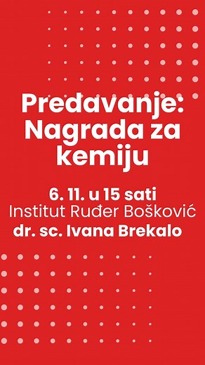 Znamo da su Susumu Kitagawa, Richard Robson i Omar M. Yaghi dobili Nobelovu nagradu za kemiju 2025. ali znamo li zašto? Dobro, sada ćete reći da je to za razvoj metaloorganskih mreža (MOF-ova), poroznih kristala s prazninama u koje molekule mogu ulaziti i izlaziti. I to je točno, ali znamo li što mreže stvarno rade i kako su ih zapravo stvorili? Dr. sc. Ivana Brekalo iz Zavoda za fizičku kemiju, Laboratorija za održivu i primijenjenu kemiju IRB-a će ispričati sve o MOF-ovima i kako su “super spu