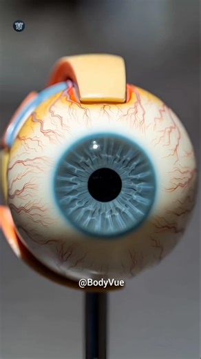 Human Eyeball Anatomy 3d animation video #shortvideo #eyeanatomy #eyehealth