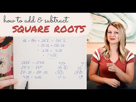 ADD & SUBTRACT RADICALS » square & cube roots | Math Hacks