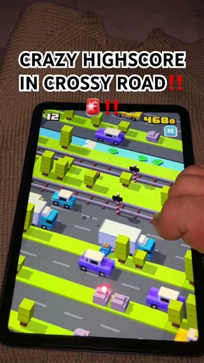 WORLD RECORD HIGHSCORE #crossyroad #games #gaming