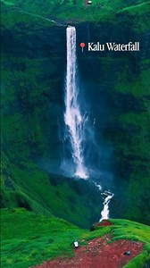 😱 Maharashtra's Hidden Paradise! 🌊 | Kalu Waterfall #shorts #waterfall #maharashtra