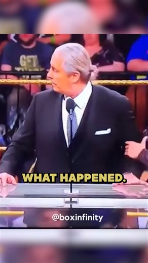 Infinity Box on Instagram: "he real story behind the Bret Hart fan attack at the WWE Hall of Fame 👀 One of the wildest unscripted moments in wrestling history. #BretHart #WWE #FanAttack #WrestlingHistory #WWEMoments"
