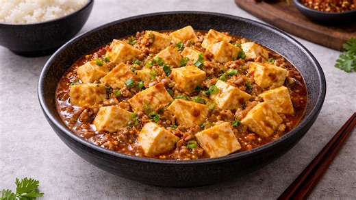 Step by step spicy garlic tofu cooking tutorial