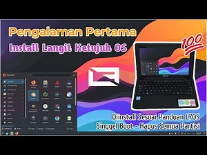 Tutorial Install LangitKetujuh OS (Linux L7OS versi Lite 64 bit)