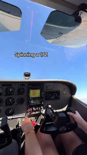 Spin training today #aviation #cessna #spintraining #utah | cessna 172