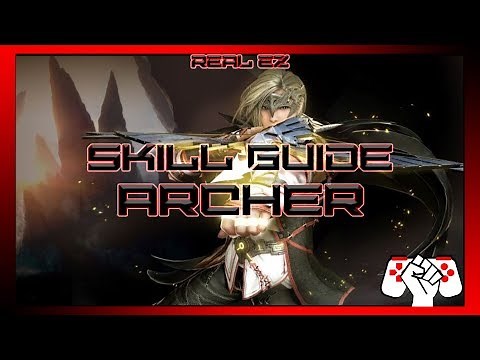 Black Desert Online /// Archer Skills and Combo Guide