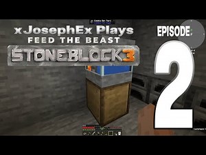 StoneBlock 3 - Episode 2 - Millstone & Cobble Gen!