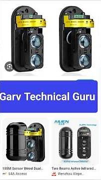 Verbex ABT 100 wireless beem sensor alarm. | Infrared verbex-100 beem sensor !