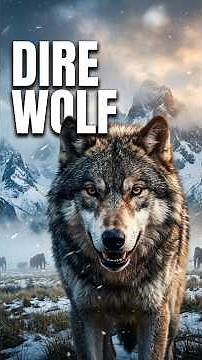 Dire Wolf: The Legendary Ice Age Predator That Once Roamed Ancient North America | History