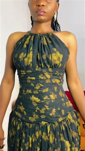 Upcoming tutorial… Dress inspiration from “House of Efay” #fonfashion #beginnersewingtutorial #diy