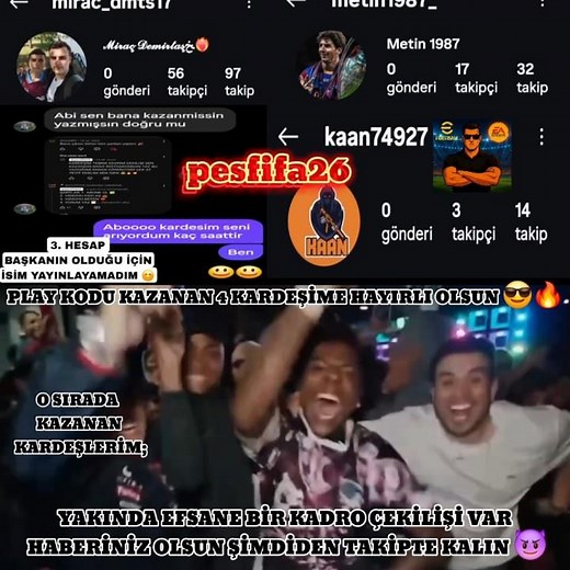 Play Code Winners 😎🔥 #pesmobileبيس #efootball #fifa #football #discovermehighlight #efootball2026