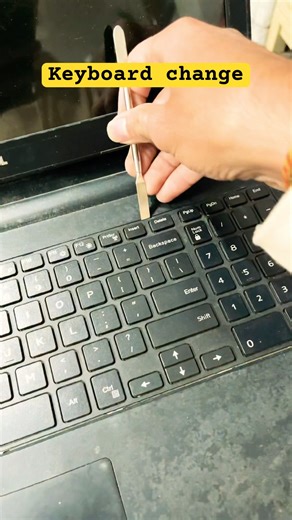 Dell inspiron 15 3000 series laptop keyboard change #keyboard #delllaptop #dell #sumittechnical