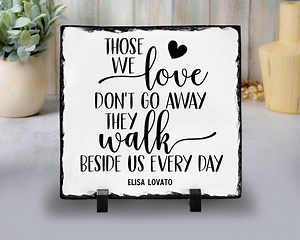 Personalized Memorial Stone Plaque: Remembrance Gift, Photo Slate - Etsy Australia