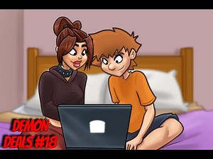 Demon Deals v.0.5.5.1 - Watching together with Ashley and Playing games with mom #18