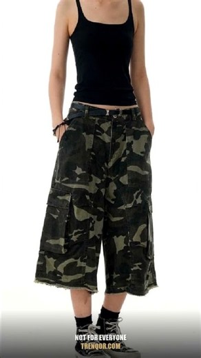 Why is everyone copping this? Camo Deconstructed Cargo Jorts