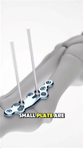 How Big Toe Fusion Surgery Is Performed (3D Animation) #medical3danimation #3dmedicalanimation #art