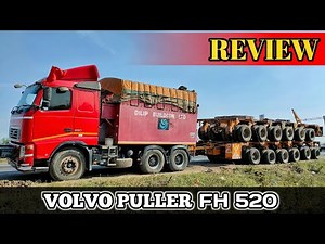 VOLVO PULLER FH 520 | DETAILS AND WALKAROUND | VOLVO PULLER TRUCK.