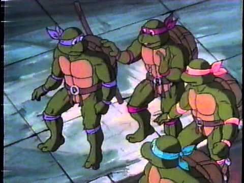 Teenage Mutant Ninja Turtles Home Videos (1987) Promo (VHS Capture)