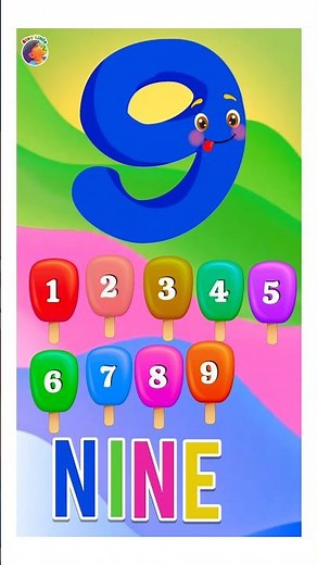 Spell the number 9|| nine spelling song #learning #kidslearning