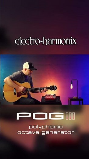 EHX POG3 Octave Pedal Demo