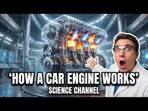 How a Car Engine Works 🚗 The Science Behind Your Car | How Fuel Turns Into Motion