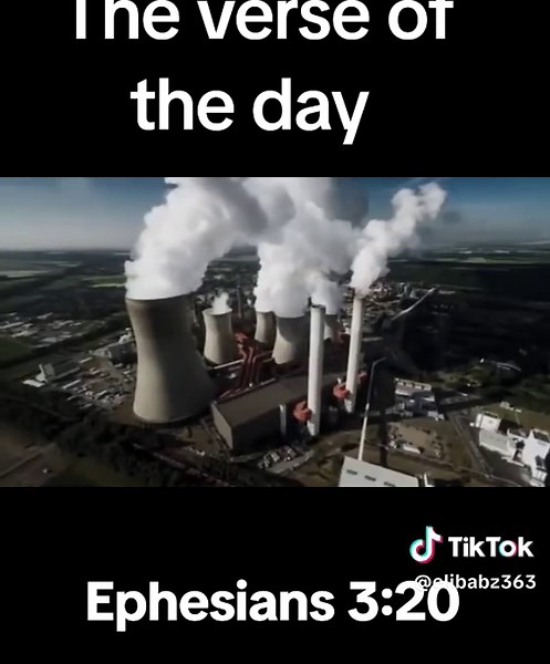 The verse of the day Ephesians 3:20 #prayer #pray #thankyoulord #fyppppppppppppppppppppppp #christiantiktok #christian #goviral #fyp #fypp #foryoupage #foryou #fypシ #fypシ゚viral #viral #viralvideo #prayalways #putGodfirst #bibleverse #bible #Ephesians #Amen