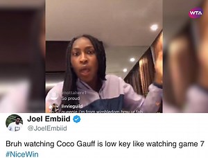 528K views · 22K reactions | Who isn't cuckoo for Coco Gauff?! Jaden Smith, Snoop Dogg, Joel Embiid and Ms. Tina Lawson are only a handful of celebrities to show support to the 15-year-old turning the sports world upside down  | WTA | Facebook