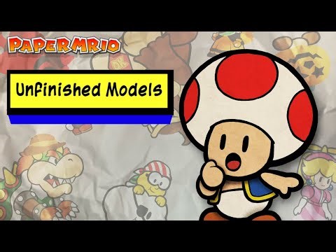 Paper-Cuts 6: Unfinished Models | Paper Mario Stop-Motion