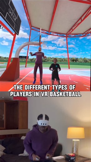 Gym Class VR on Instagram: "The different types of players in vr basketball 🔥 #basketball🏀 #sportsgaming #baseballvr #vrbaseball #baseball #homerun #baseball #football #vrfootball"