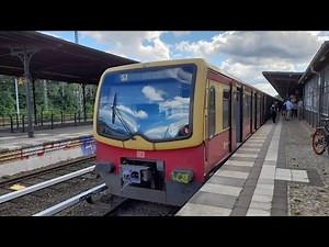 S-Bahn Berlin Mitfahrt von Berlin Spandau bis Erkner in der BR 482 auf der S3