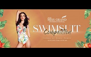 Miss Grand International 2020 Swimsuit Competition 泳装单项赛