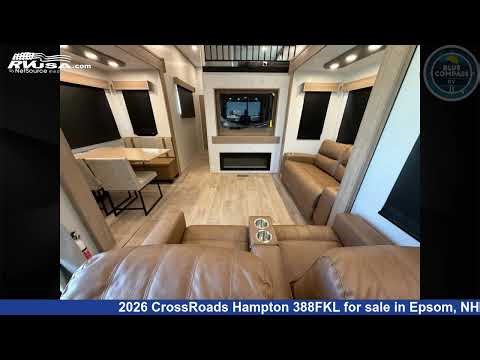 Spectacular 2026 CrossRoads Hampton Destination Trailer RV For Sale in Epsom, NH | RVUSA.com