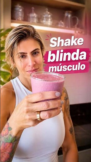 SHAKE DE WHEY PROTEICO: 28g de Proteína e Zero Açúcar (Frutas Vermelhas Fit)