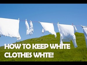 How To Wash Whites