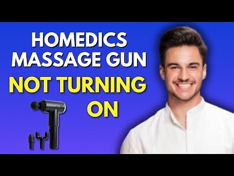 NEW! How To Fix Homedics Massage Gun Not Turning On (2025)💆‍♂️| Quick Troubleshooting & Reset Guide!