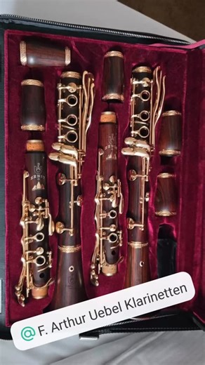 1.7K views · 179 reactions | These are the Zenit clarinets from @salvatore_schembari_ We hope everyone who loves clarinet could have a set like this. #clarinet #clarinetist #woodwinds #uebelfamily #uebelmadeforyou #uebelartist #zenitclarinet | F. Arthur Uebel Klarinetten | Facebook