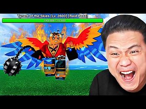 Blox Fruits NEW RAID BOSS Tyrant Of The Skies
