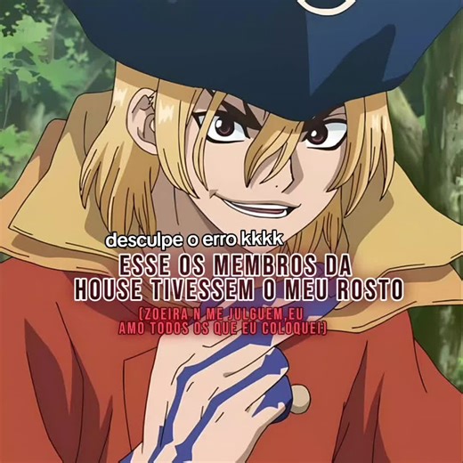 e se os membros tivessem o meu rosto!hahahh#art #fyp #naofloppa #housededrstone #anime