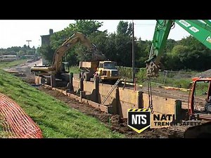 Slide Rail Pit with Job Footage - National Trench Safety