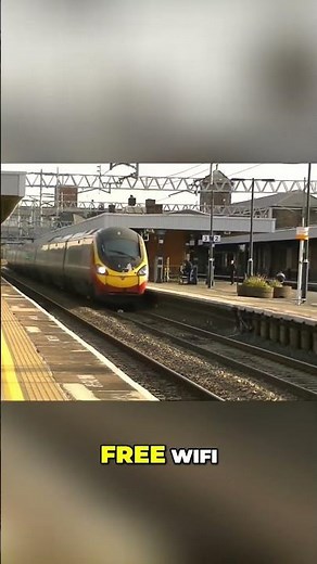 Virgin Trains Revolutionizing UK Rail Travel with Free WiFi & Style! #fyp #fypシ #pendolino #fyp