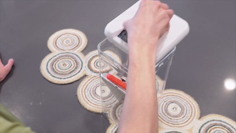 Kitchen Safe Time Locking Container (Medium), Timed Lock Box for Cell Phones, Snacks, and other unwanted temptations (Red Lid + 5.5” White Base)